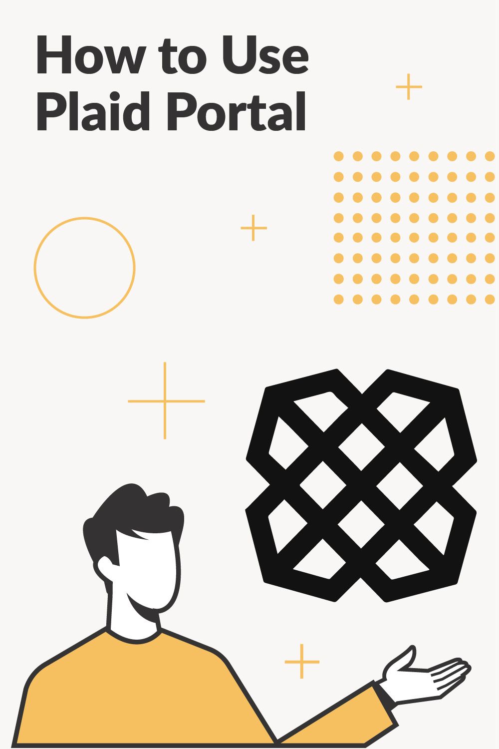 how to use plaid portal pinterest image