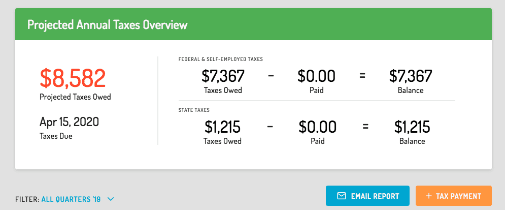 Hurdlr review: tax estimator